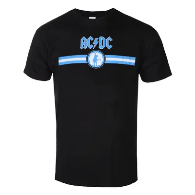 Men's t-shirt AC/DC - Blue Logo & Stripe - BL - ROCK OFF