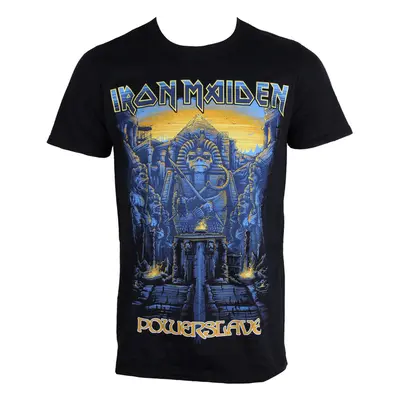 t-shirt metal men's Iron Maiden - Dark Ink Powerslaves - ROCK OFF