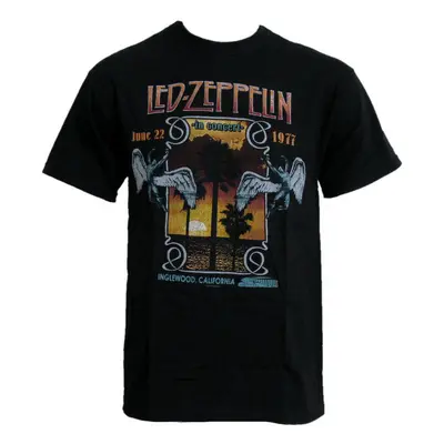 t-shirt men Led Zeppelin - Inglewood BLK - 12962018BP