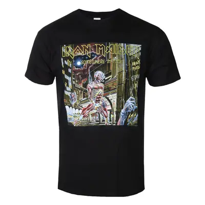 t-shirt metal men's Iron Maiden - Somewhere In Time - ROCK OFF