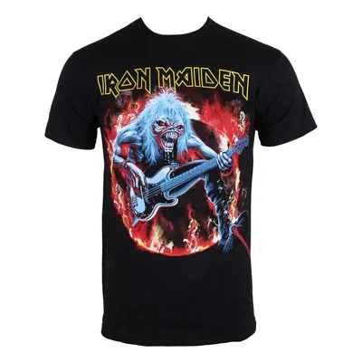 t-shirt metal men's Iron Maiden - Fear Live Flames - ROCK OFF