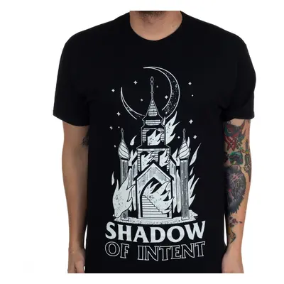 Men's t-shirt Shadow of Intent - Burning Church - Black - INDIEMERCH