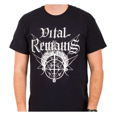 Men's t-shirt Vital Remains - Old School - Black - INDIEMERCH