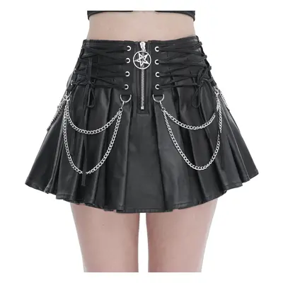 women's skirt DEVIL FASHION - Tied With Rope