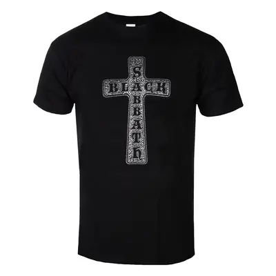 t-shirt metal men's Black Sabbath - Cross - ROCK OFF