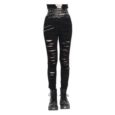 women's trousers DEVIL FASHION - Black