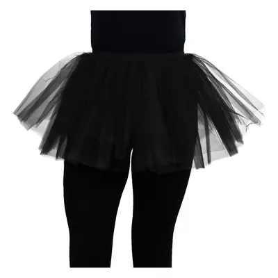 skirt women's POIZEN INDUSTRIES - Cor Midi Tutu- Black