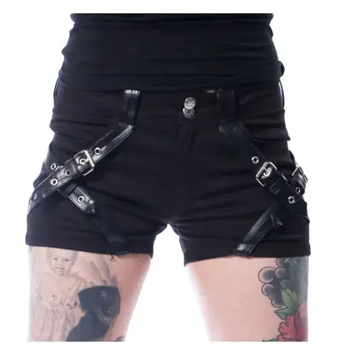 Women's shorts CHEMICAL BLACK - CARA - BLACK