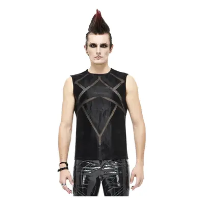 men's tank top DEVIL FASHION - Patchwork