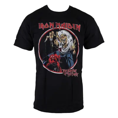 t-shirt metal men's Iron Maiden - NOTB Vintage - ROCK OFF