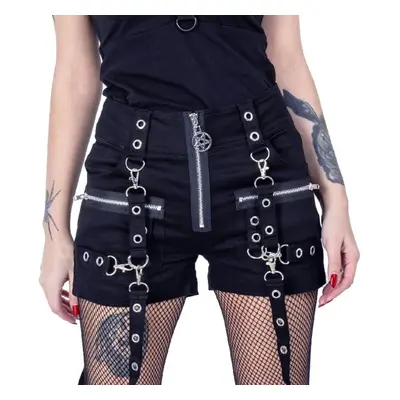 women's shorts HEARTLESS - TITANIA - BLACK