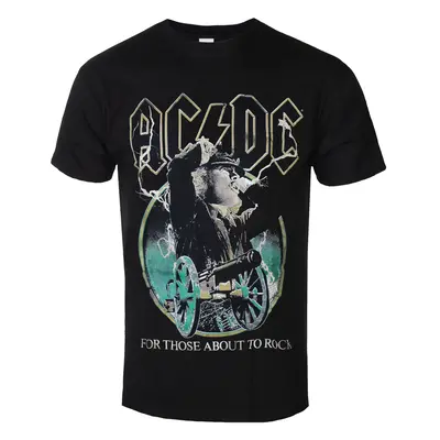 men's t-shirt AC/DC - FTATR Yellow Outlines