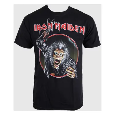 men's t-shirt Iron Maiden - Eddie Hook - Black - ROCK OFF