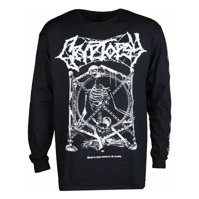 men's long sleeve t-shirt Cryptopsy - Bound - Black - INDIEMERCH