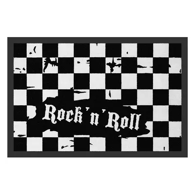 doormat Checkered - Rock´n´Roll - ROCKBITES