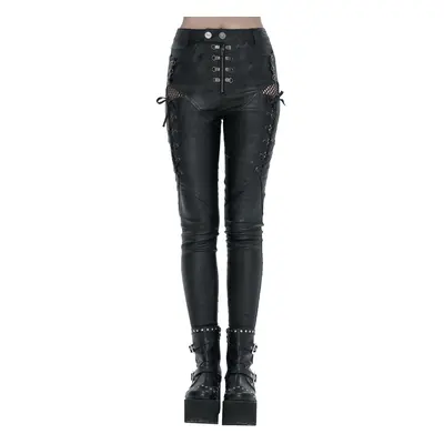 women's trousers DEVIL FASHION - Leather