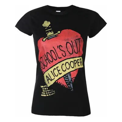 women's t-shirt Alice Cooper - Schools Out Skinny - BLACK - ROCK OFF