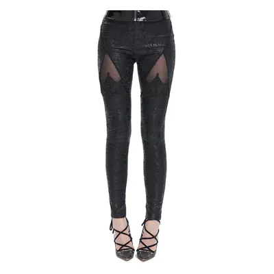 women's trousers (leggings) DEVIL FASHION - Glued