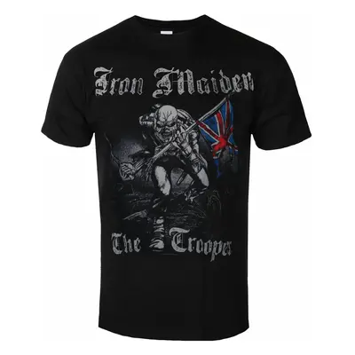 t-shirt metal men's Iron Maiden - Sketched Trooper - ROCK OFF