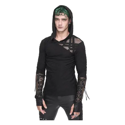 men's long sleeve t-shirt DEVIL FASHION - Punk Wild Grain