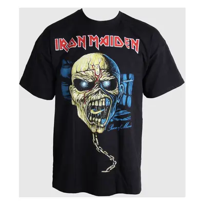 t-shirt metal men's Iron Maiden - Piece of Mind Skull - ROCK OFF