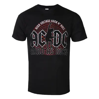 t-shirt metal men's AC-DC - Hard As Rock - ROCK OFF