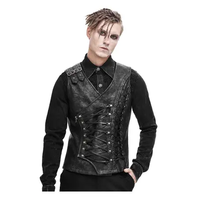 men's Vest DEVIL FASHION - Autumn Punk Rock Fog-Flower