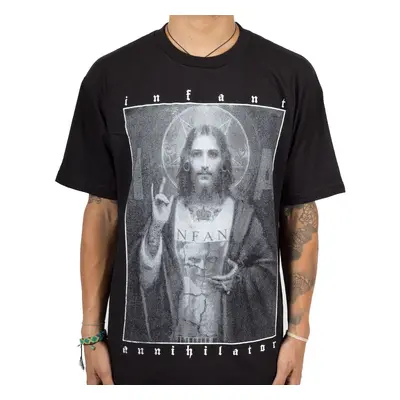 Men's t-shirt Infant Annihilator - Jesus - Black - INDIEMERCH