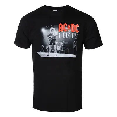 men's t-shirt AC/DC - Fifty Live Black