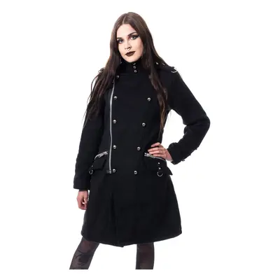 Women's coat POIZEN INDUSTRIES - KARRI - BLACK