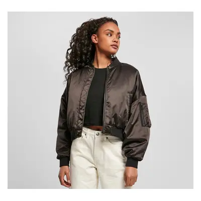 women's jacket (bomber) URBAN CLASSICS - Satin - TB4542