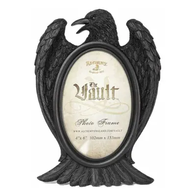 decoration (photo frame) ALCHEMY GOTHIC - Black Raven