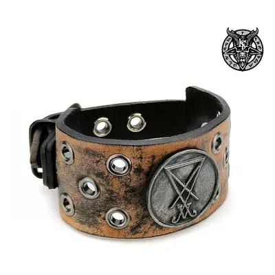 bracelet Brown Sigil of Lucifer