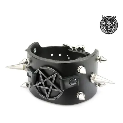 bracelet Spiked pentagram