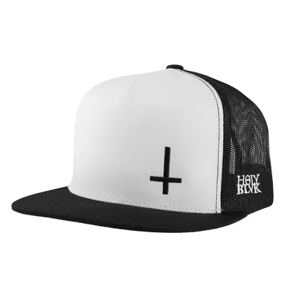 cap HOLY BLVK - INVERTED CROSS