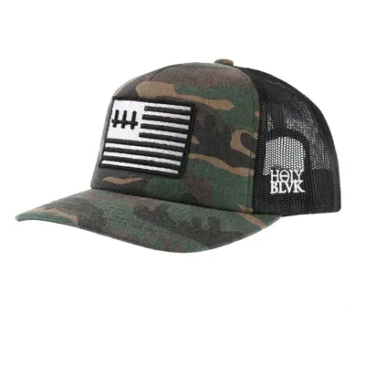 cap HOLY BLVK - INVERTED CROSS CAMO