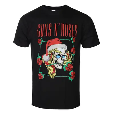 men's T-shirt Guns N' Roses - Holiday Skull - ROCK OFF