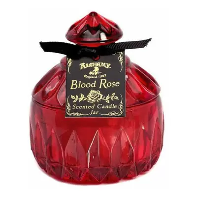 Candle ALCHEMY GOTHIC - Scented Candle Jar - Blood Rose - Round