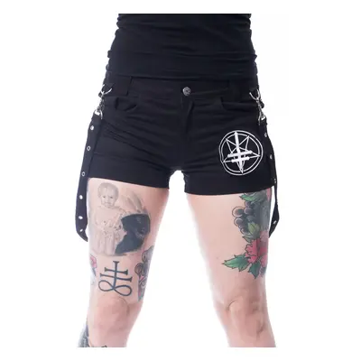 Women's shorts HEARTLESS - PENTACULT - BLACK