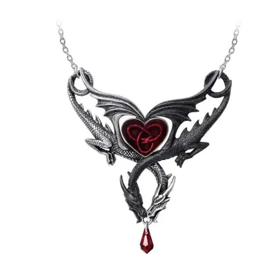 Pendant necklace ALCHEMY GOTHIC - Confluence Of Opposites - Pewter