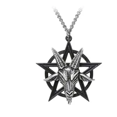 Pendant necklace ALCHEMY GOTHIC - Baphomet - Pewter