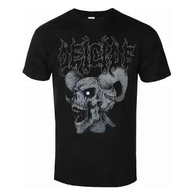 men's t-shirt DEICIDE - SKULL HORNS - BLACK - PLASTIC HEAD