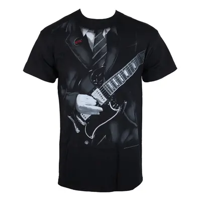 t-shirt metal men's AC-DC - Angus Young Black - LIQUID BLUE