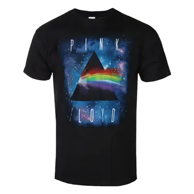 t-shirt metal men's Pink Floyd - DARK SIDE SPACE - LIQUID BLUE