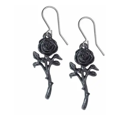 Earrings ALCHEMY GOTHIC - Romance Of The Black Rose