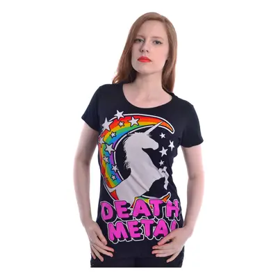 t-shirt women's - DEATH METAL - CUPCAKE CULT