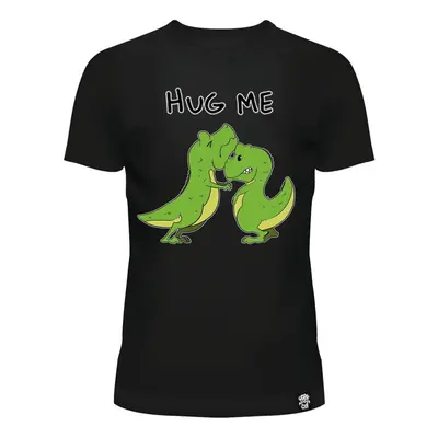 t-shirt CUPCAKE CULT - DINO HUG ME - BLACK/GREEN