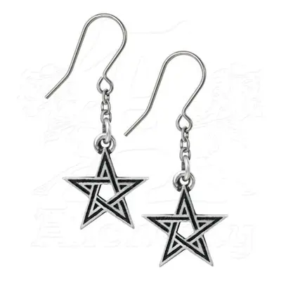 earring ALCHEMY GOTHIC - Black Star