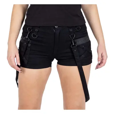 women's shorts CHEMICAL BLACK - JOSIE - BLACK