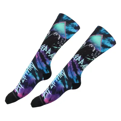 DEF LEPPARD SOCKS - HYSTERIA TIE DYE - BLACK - PERRI´S SOCKS